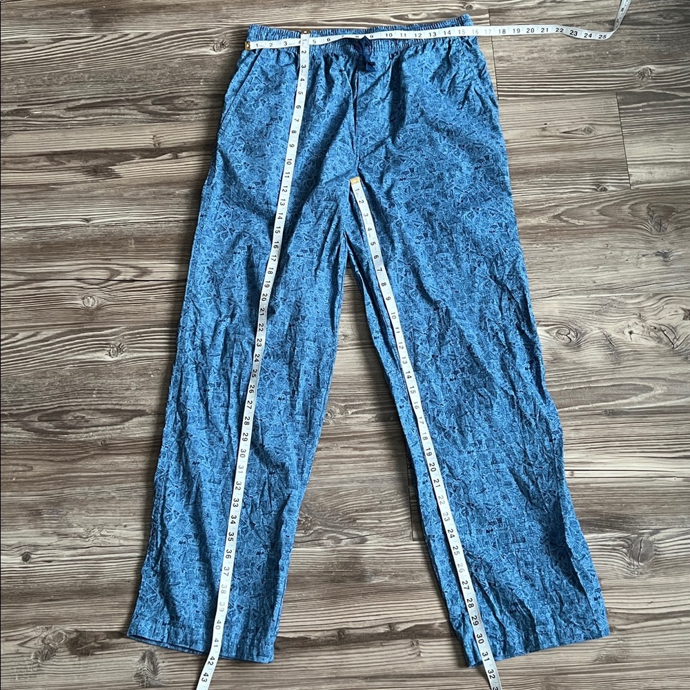 Disneyland Disney Parks Store Pajama Pants Lounge Pants Cotton Sleepwear - Picture 13 of 14
